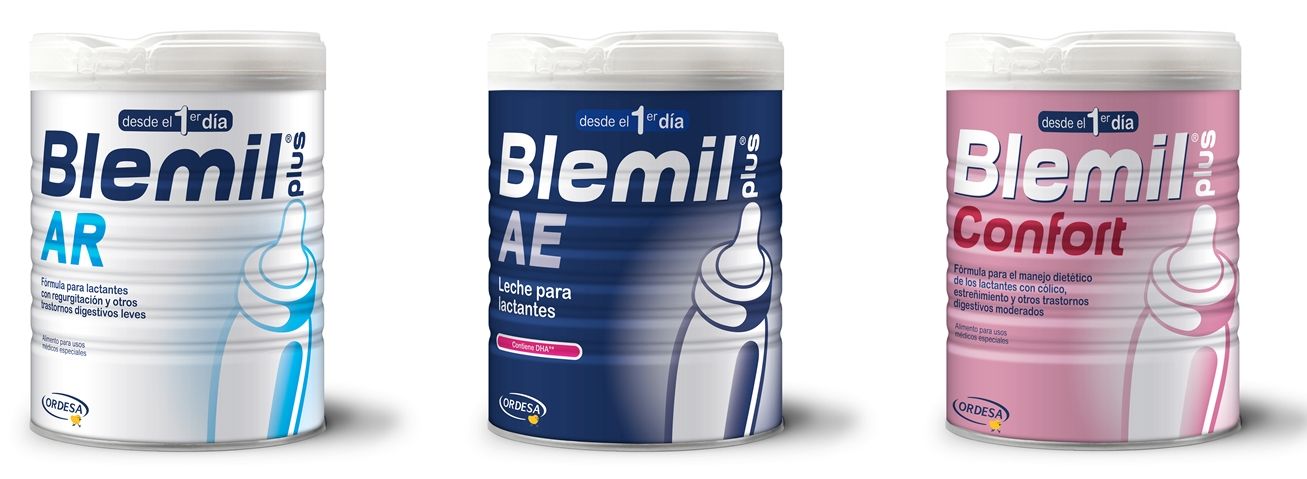 Blemil renueva sus fórmulas especiales para proporcionar un crecimiento más equilibrado