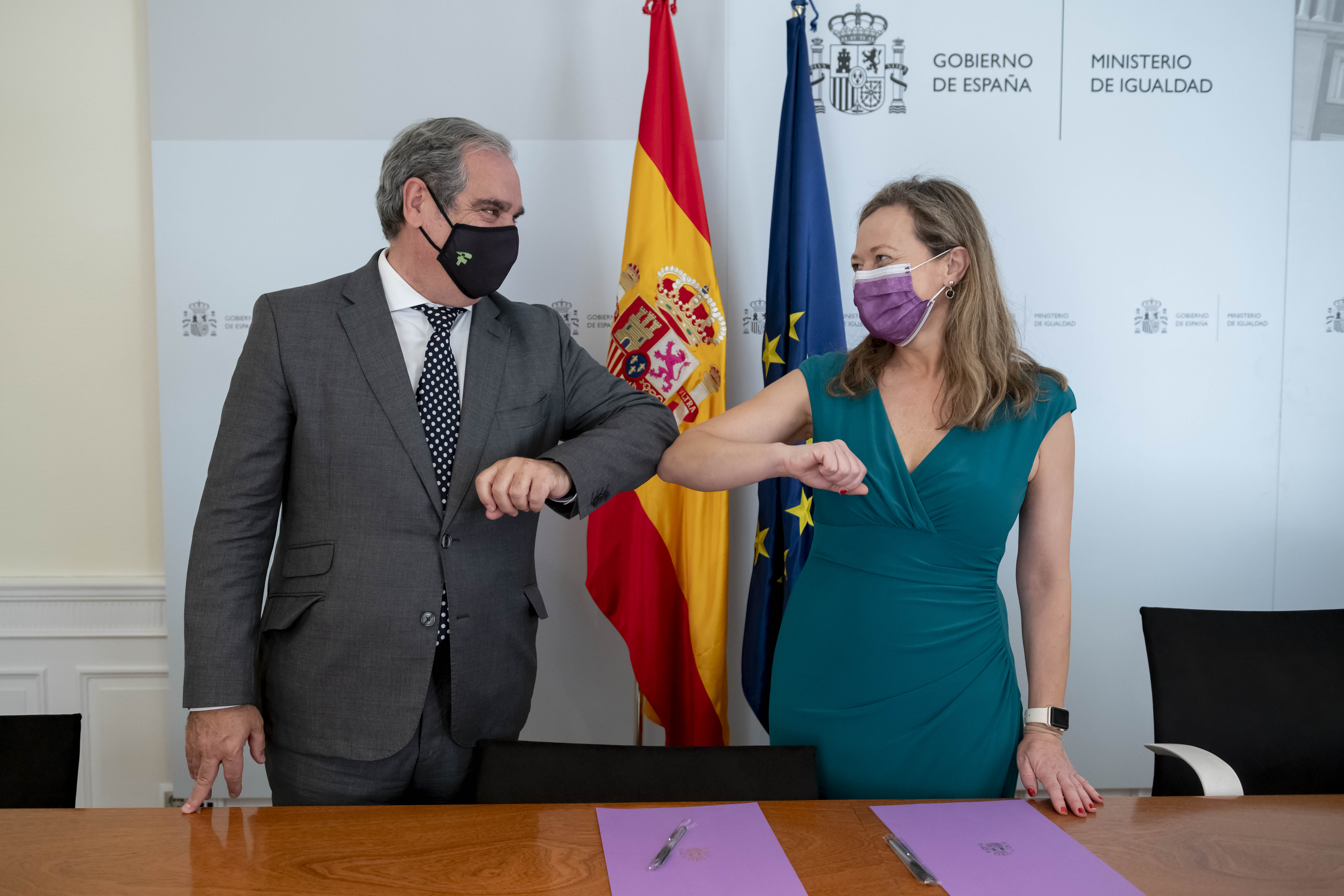 CGCOF y Ministerio de Igualdad, juntos en la lucha contra la violencia de género