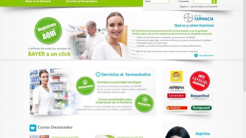 Bayer lanza un portal online para ayudar a los farmacéuticos a gestionar sus establecimientos Bayer lanza un portal online para ayudar a los farmacéuticos a gestionar sus establecimientos