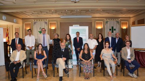 Miembros de la nueva Junta de Gobierno y vocales representantes del COFIB