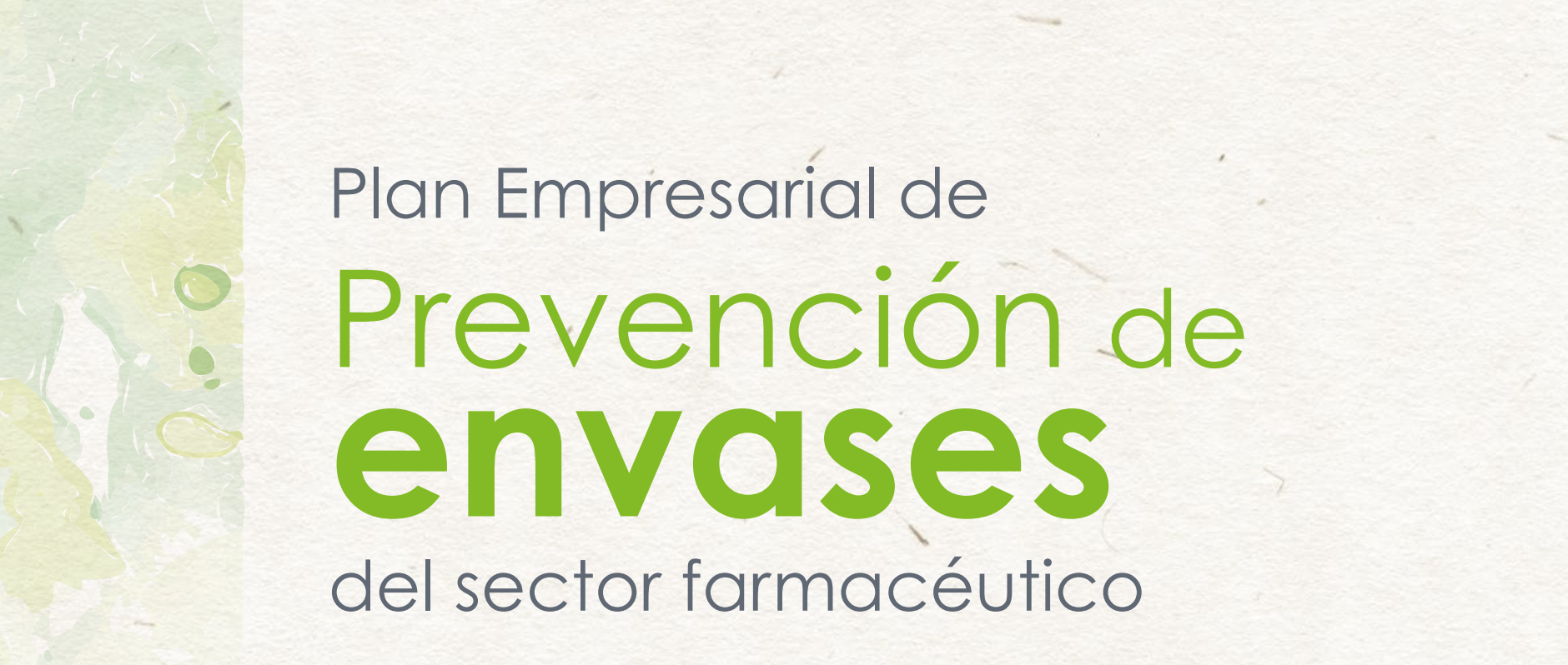 PEP de envases protectores del sector farmacéutico 2021-2023