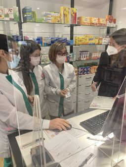 La Foco en una farmacia integrada en NodoFarma