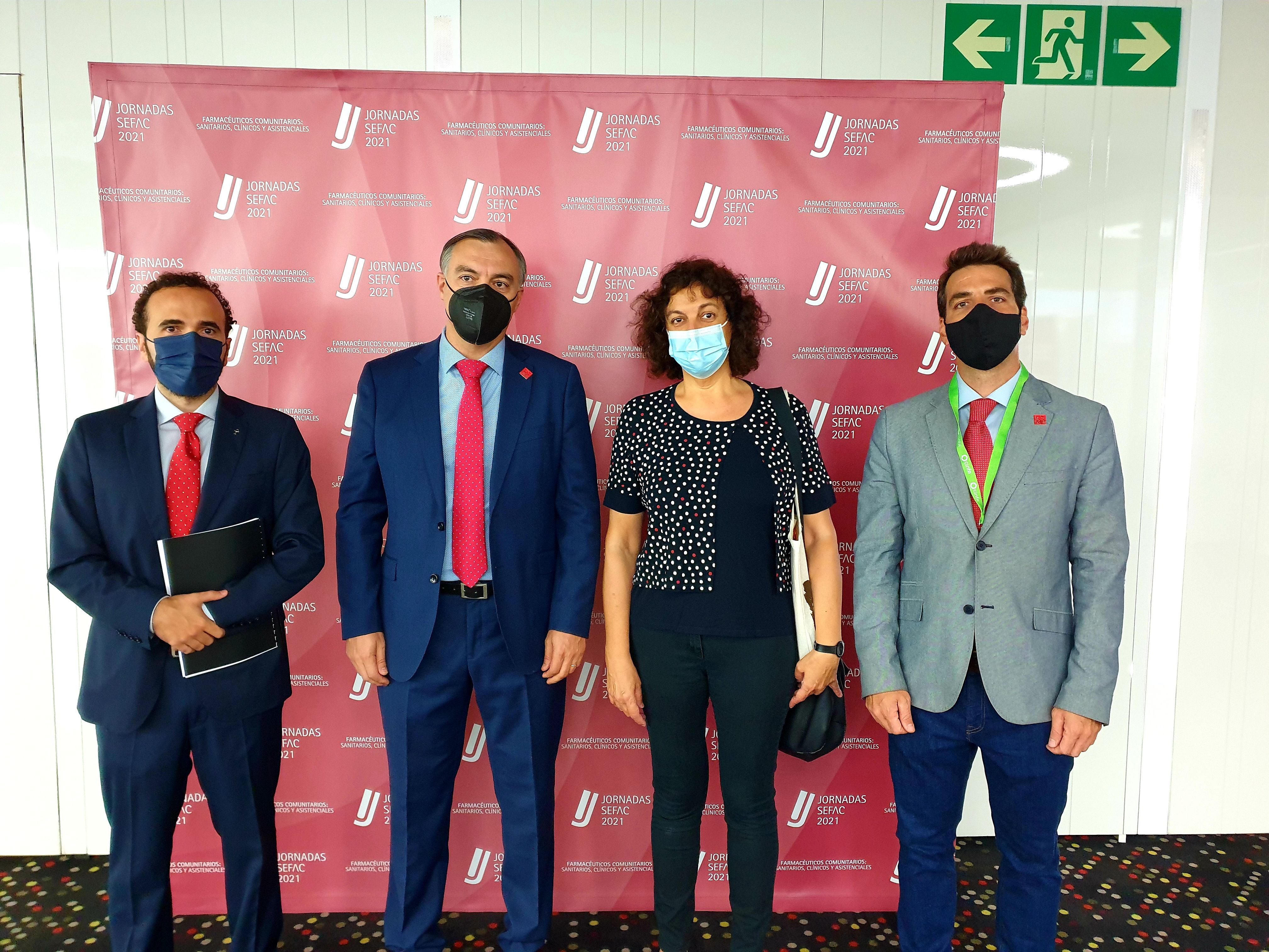 Jordi Casas, Vicente J. Baixauli, Gemma Craywinkel e Ignacio Jané