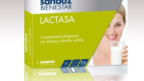 Sandoz Bienestar Lactasa contribuye a disminuir los efectos asociados a la intolerancia a la lactosa