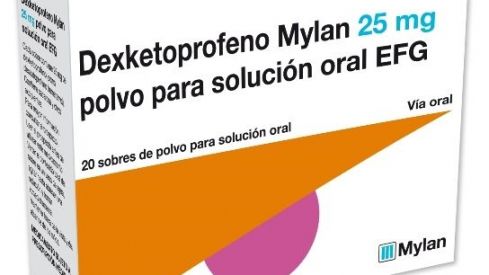 Nueva presentación de Dexketoprofeno Mylan EFG