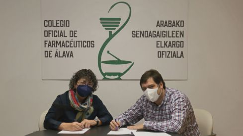 Milagros López de Ocáriz y Ibon Mocoroa