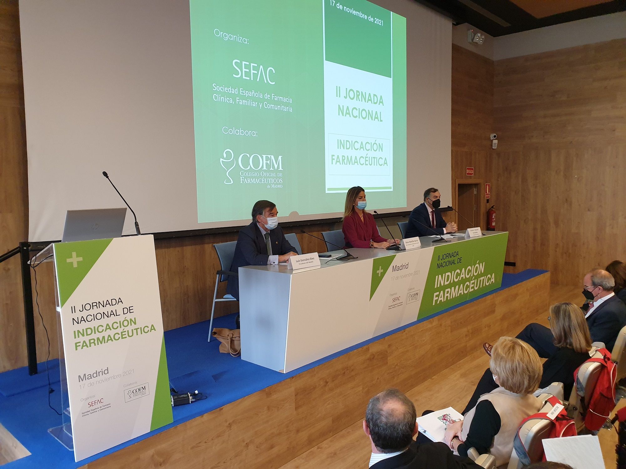 Luis González, Elena Mantilla y Vicente J. Baixauli