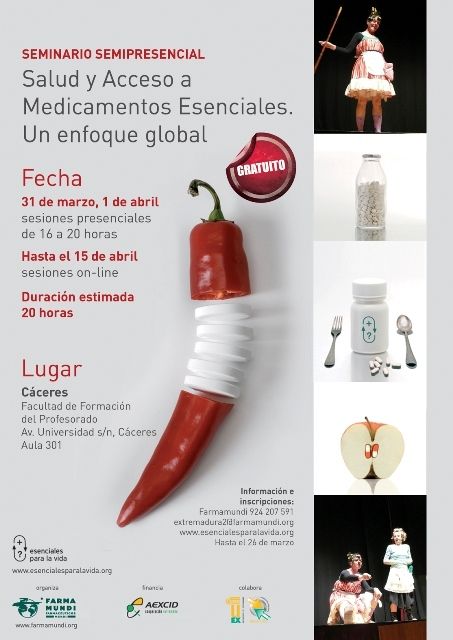 La Facultad de Formación del Profesorado de Cáceres acoge un seminario sobre salud y acceso a los medicamentos