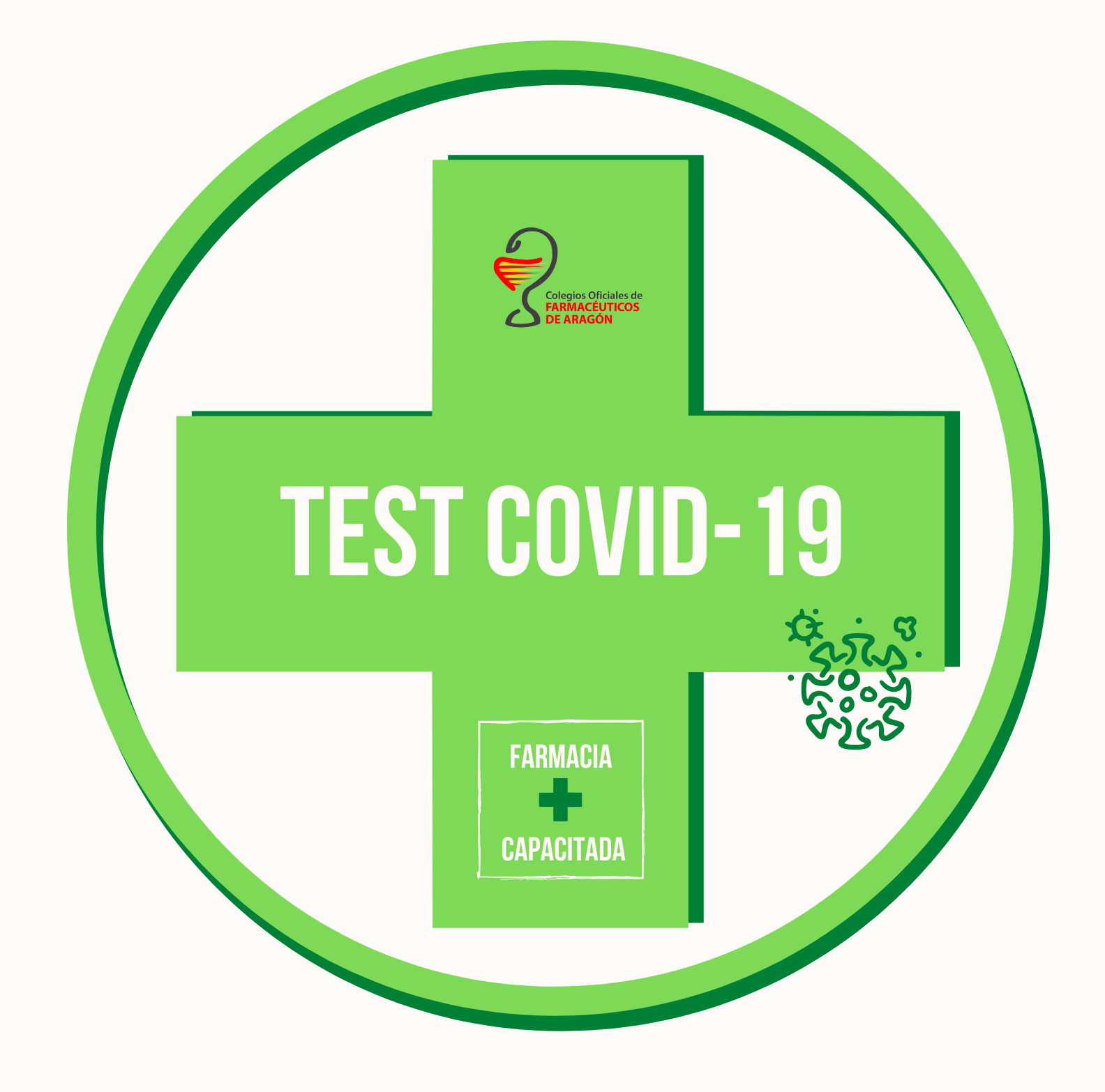Logo de las farmacias que pueden emitir el certificado COVID de vacunación