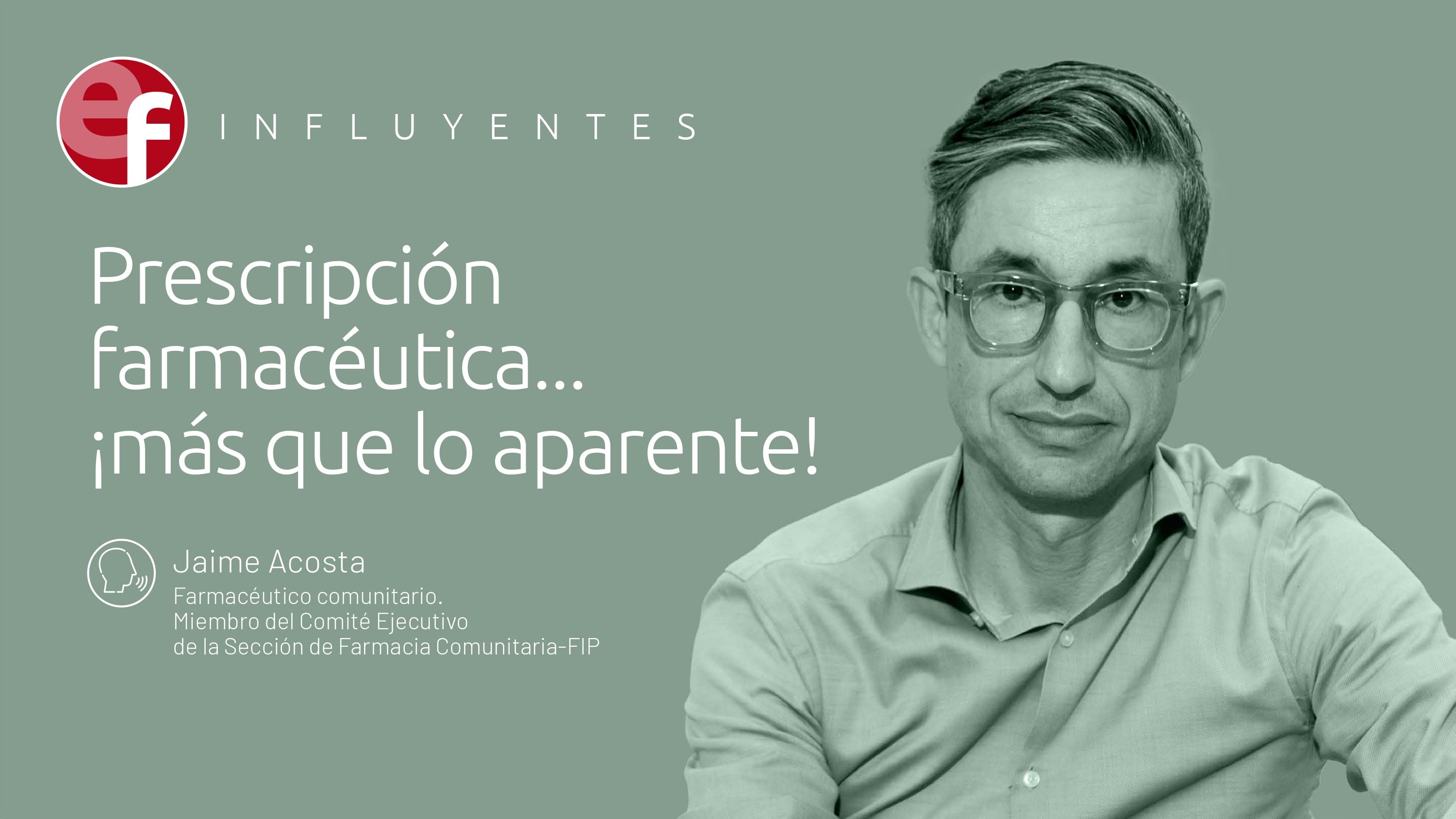 Prescripción farmacéutica... ¡más que lo aparente!
