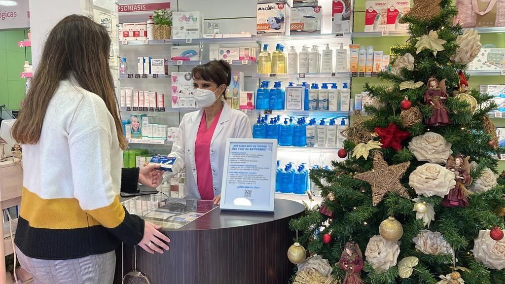 Dispensación de test de antígenos gratuitos en las farmacias de Madrid 
