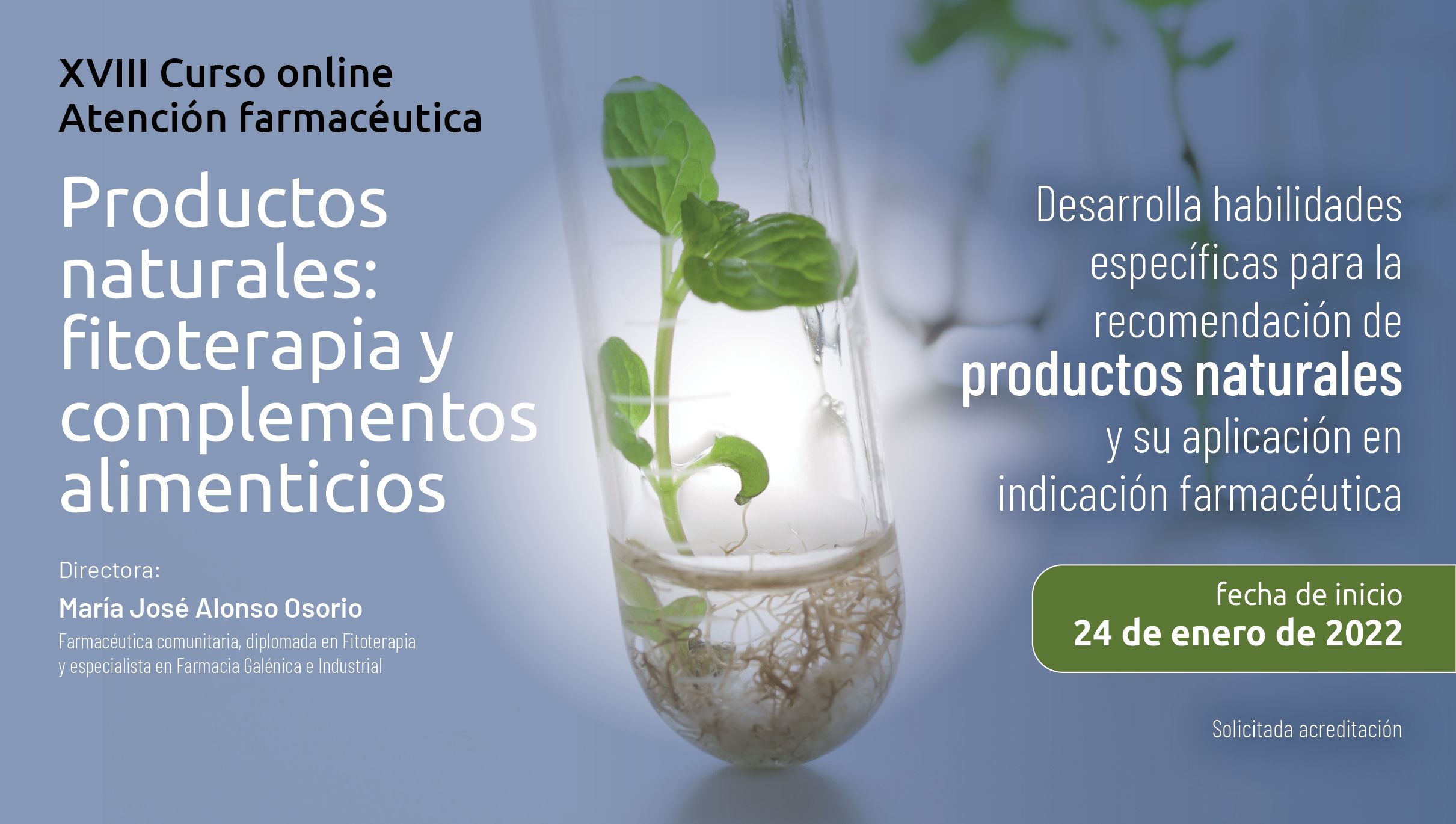 Refinar Fascinante Alexander Graham Bell Curso Productos naturales: fitoterapia y complementos alimenticios