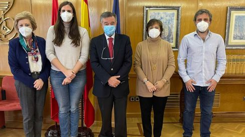 Mercedes González Gomis, Isabel Campos del Portillo, Luis González Díez, Remedios Piñol Carrió y Miguel Trullén Sáez