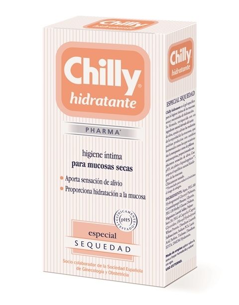 Chilly Pharma hidratante, higiene íntima para mucosas secas Chilly Pharma hidratante, higiene íntima para mucosas secas