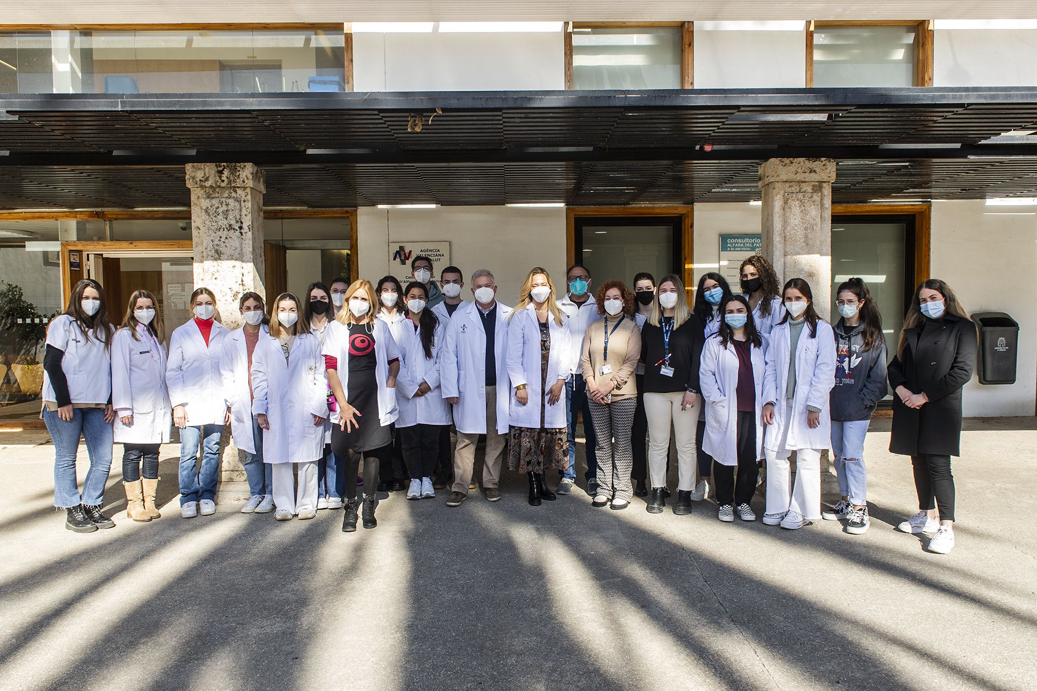 Estudiantes y profesores de la Cátedra DeCo MICOF-CEU para la Detección Precoz del Deterioro Cognitivo