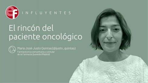 María José Justo: el rincón del paciente oncológico