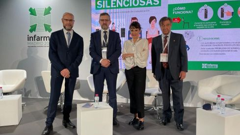 Julio Zarco, Andoni Lorenzo, Rosalía Gozalo y Luis González Julio Zarco, Andoni Lorenzo, Rosalía Gozalo y Luis González