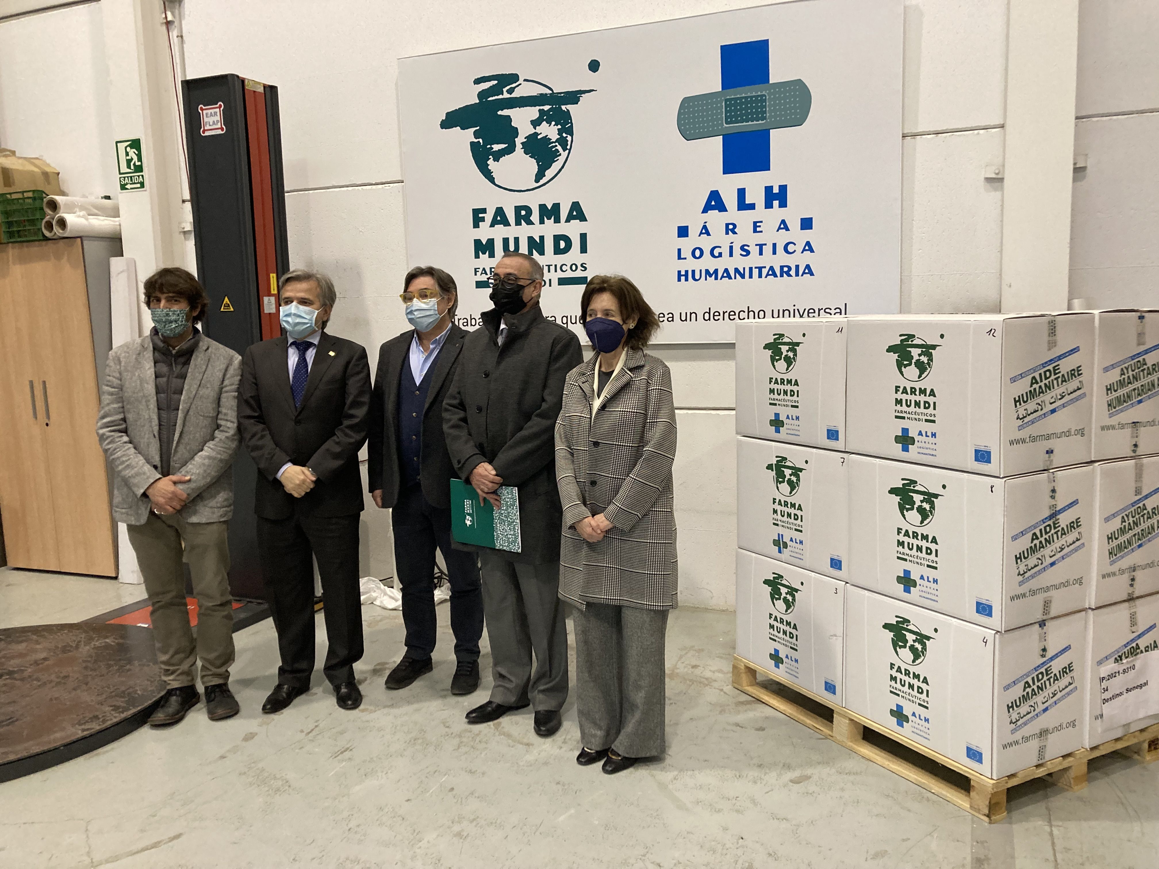 Visita a la sede central de Farmamundi en Valencia