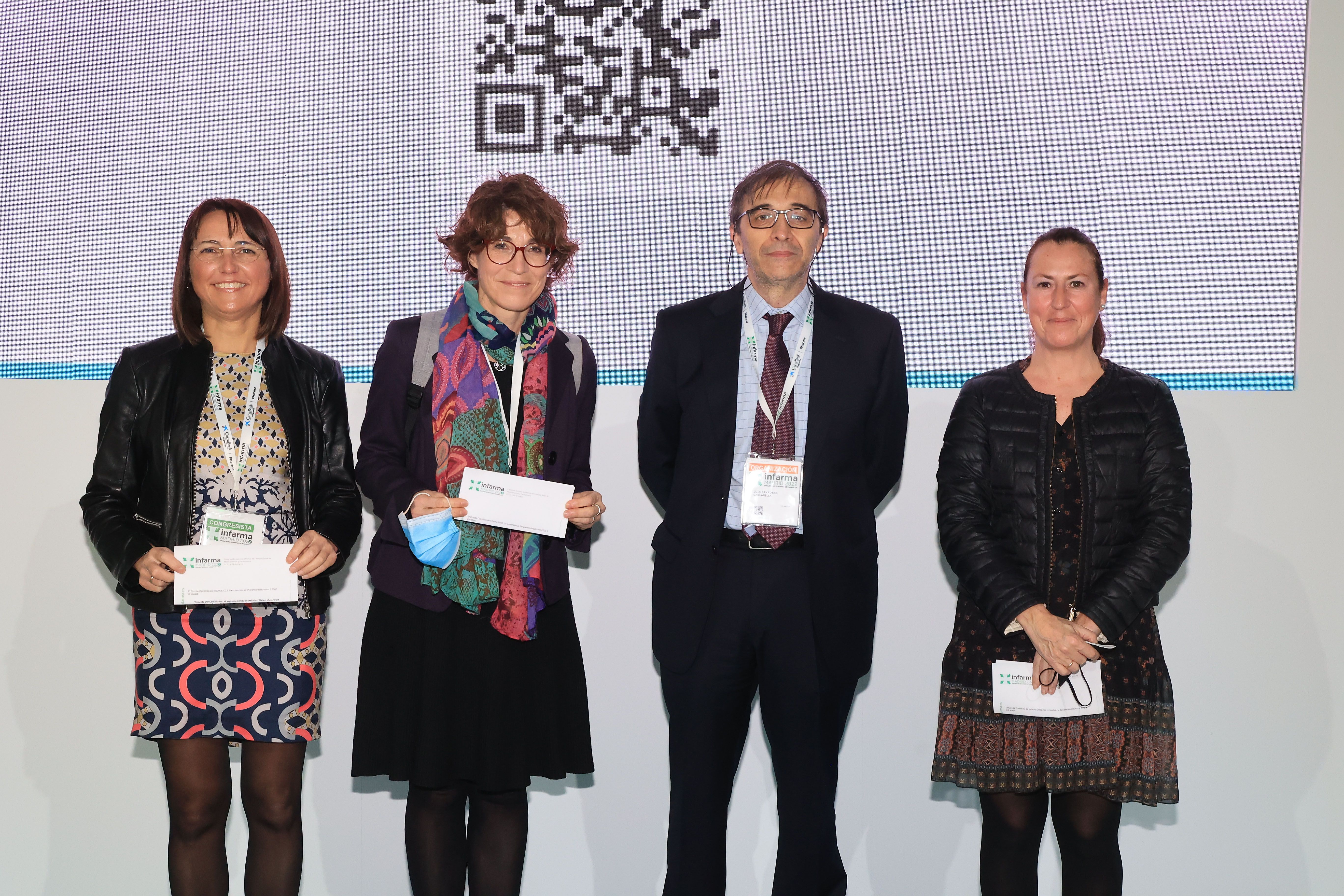 Rosa María Morillo Lisa, Roser de Castellar Sanso, Luis Panadero Carlavilla y Eva María Armendáriz Senosiain