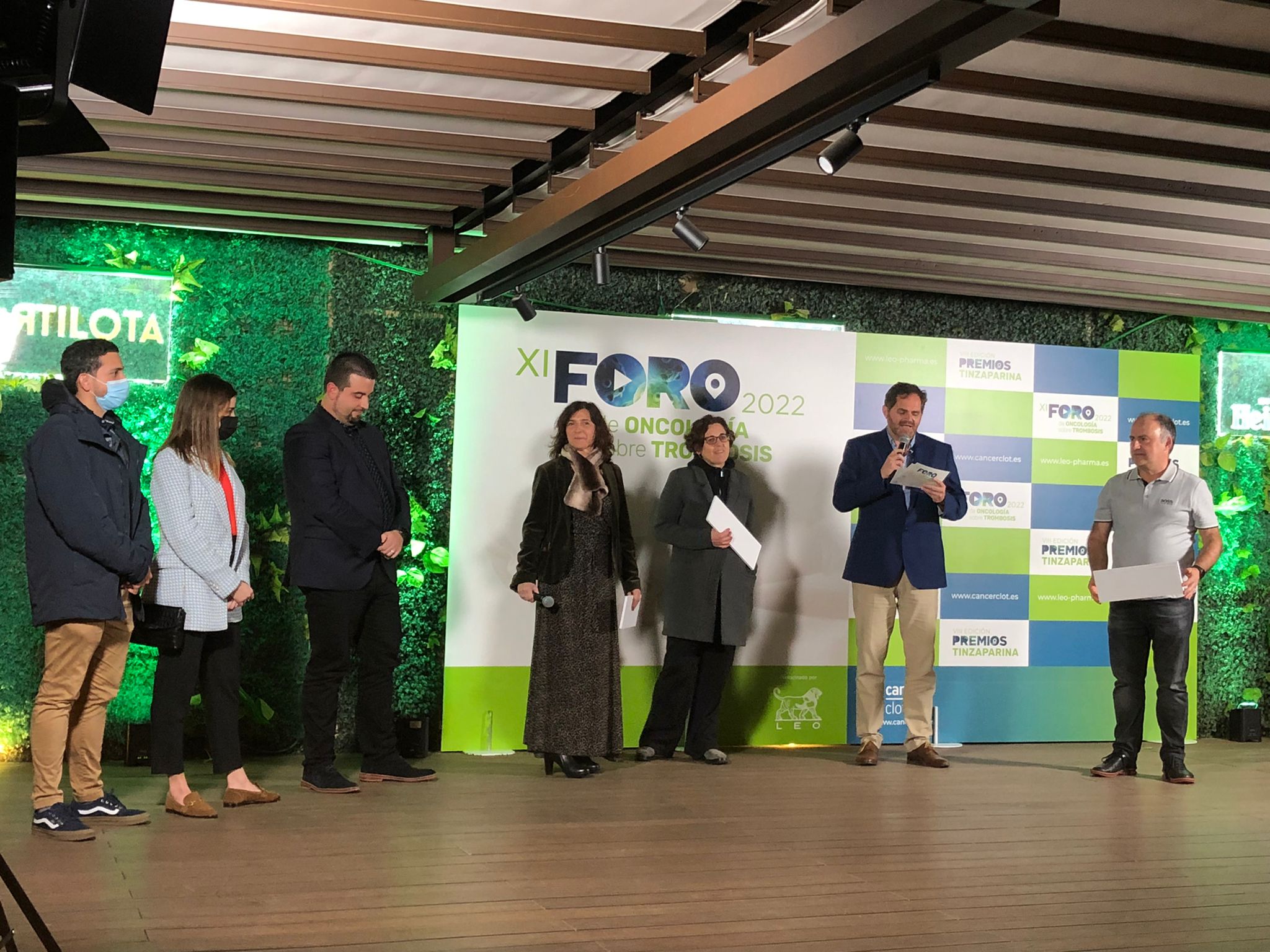Entrega de los premios