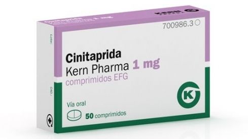 Nuevo genérico de Kern Pharma: Cinitaprida 1 mg comprimidos EFG Nuevo genérico de Kern Pharma: Cinitaprida 1 mg comprimidos EFG