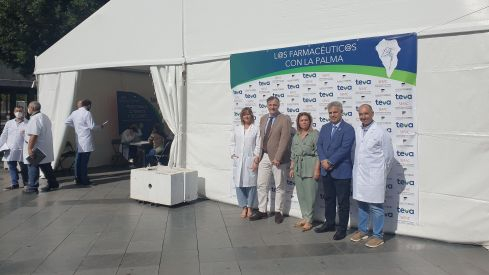 María José Sanz, Vicente J. Baixauli, Elena Pais, Manuel Ángel Galván e Isidoro Souto