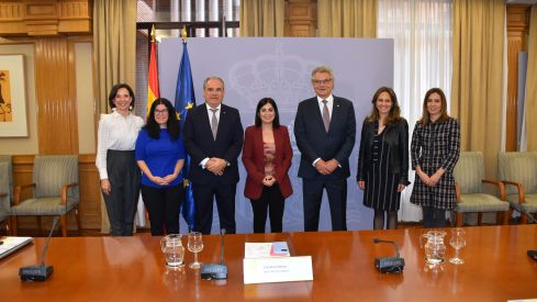 Foto de familia tras el encuentro