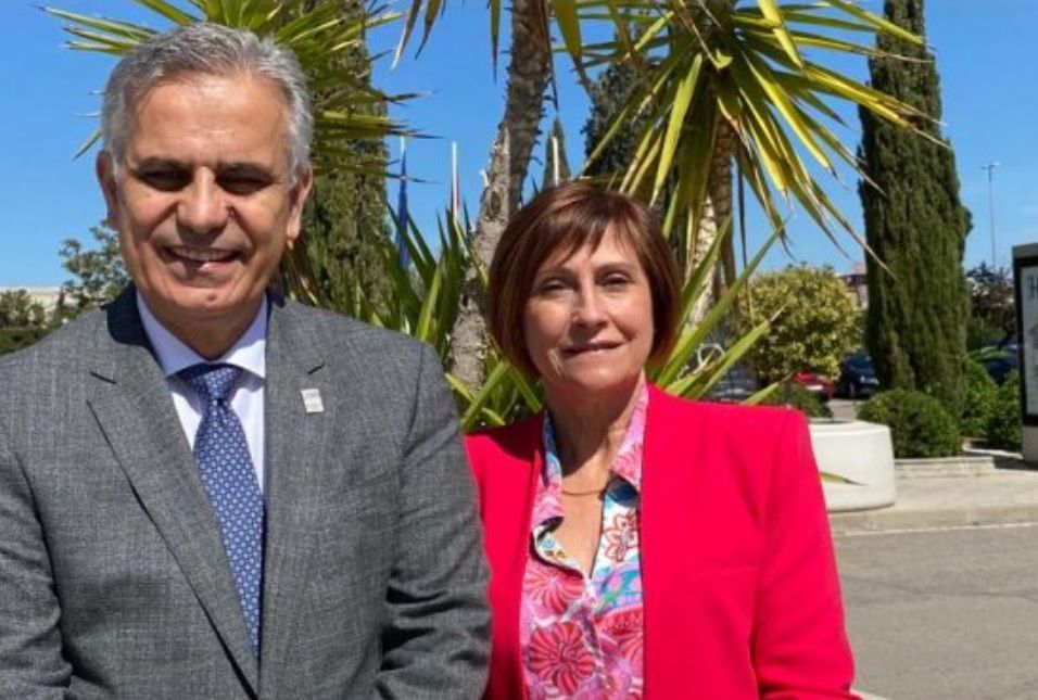 Manuel Ángel Galván y Ana Dago
