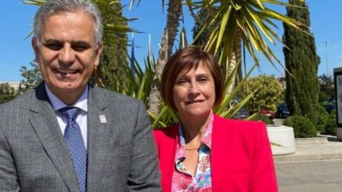 Manuel Ángel Galván y Ana Dago