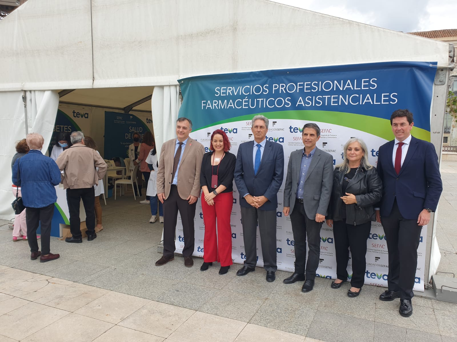 Vicente J. Baixauli, Blanca Ibarra, José Vicente Saz, Mª Victorina Aguilar y Manuel Martínez 