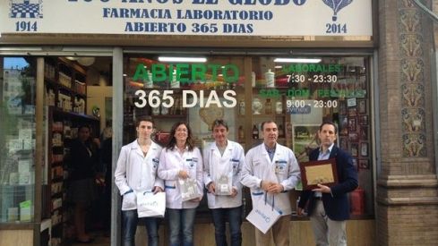 La farmacia ‘El Globo’ de Córdoba cumple 100 años de la mano de Alphega Farmacia