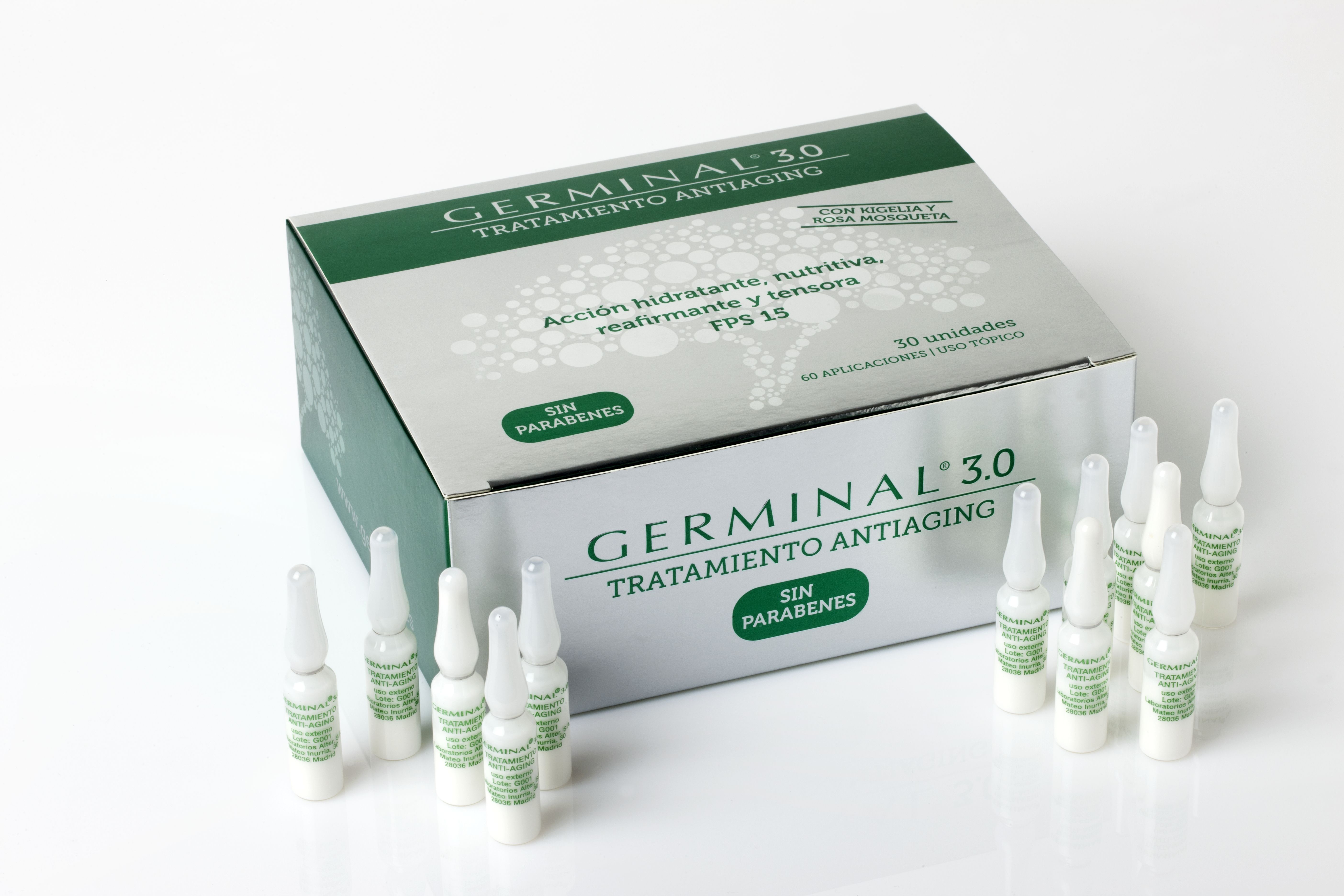 Germinal 3.0, el tratamiento antiaging a precio mini