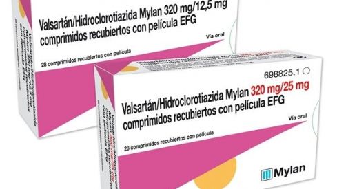 Valsartan/Hidroclorotiazida Mylan EFG, nuevo antihipertensivo Valsartan/Hidroclorotiazida Mylan EFG, nuevo antihipertensivo