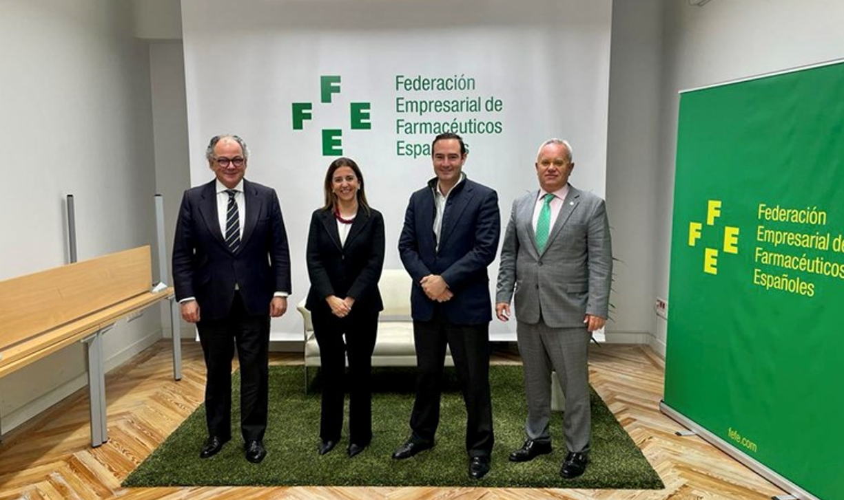 Ángel Luis Rodríguez de la Cuerda, Mar Fábregas, Luis de Palacio y Carlos Gallinal