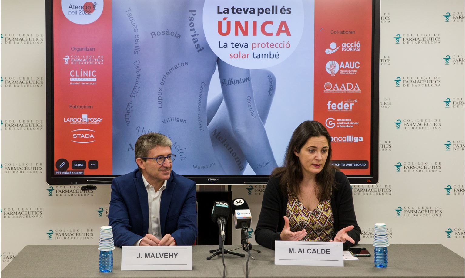 Marta Alcalde y Josep Malvehy
