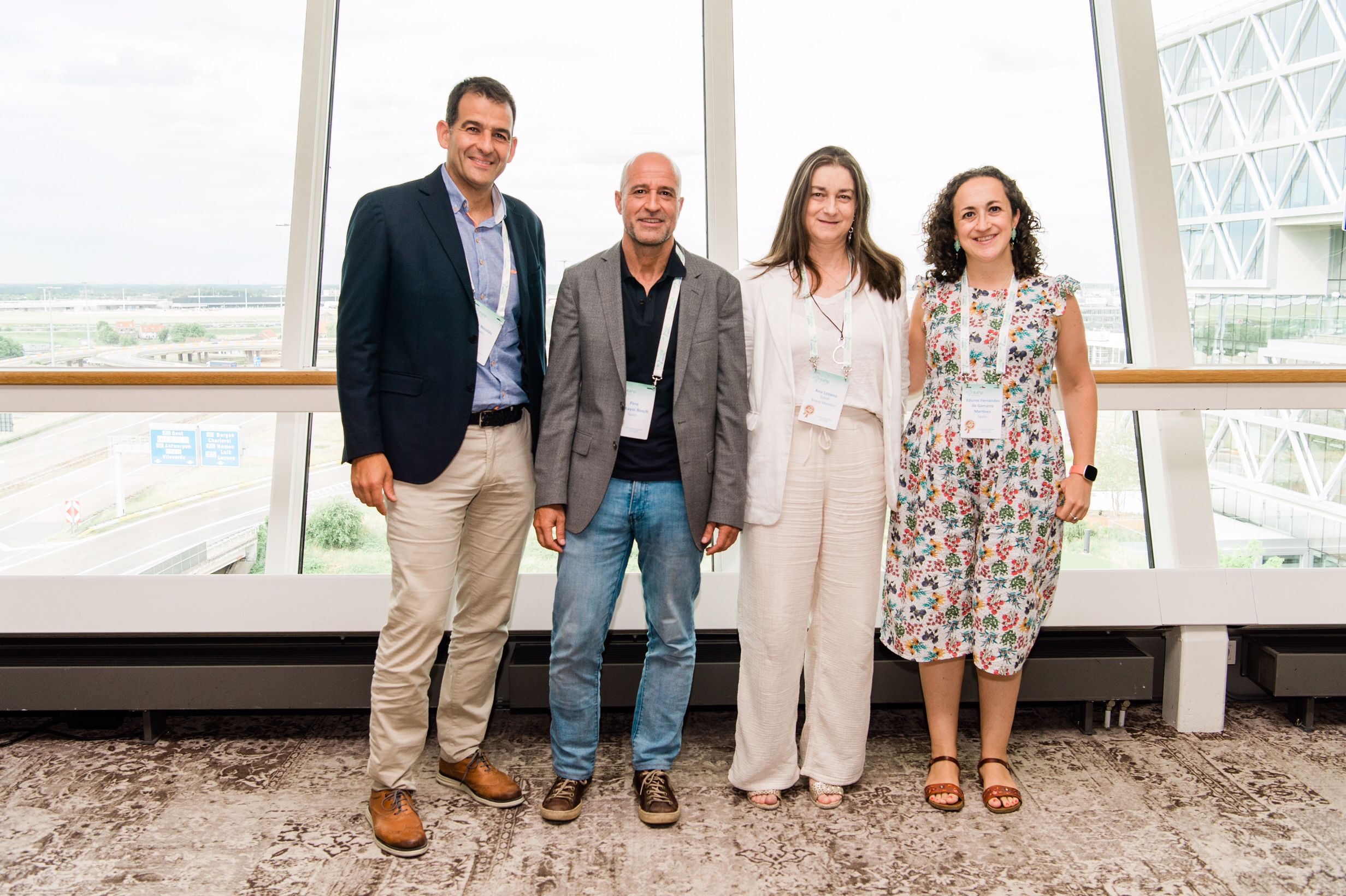 Jordi Nicolas, Pere Ventayol, Ana Lozano y Edurne Fernández de Gamarra