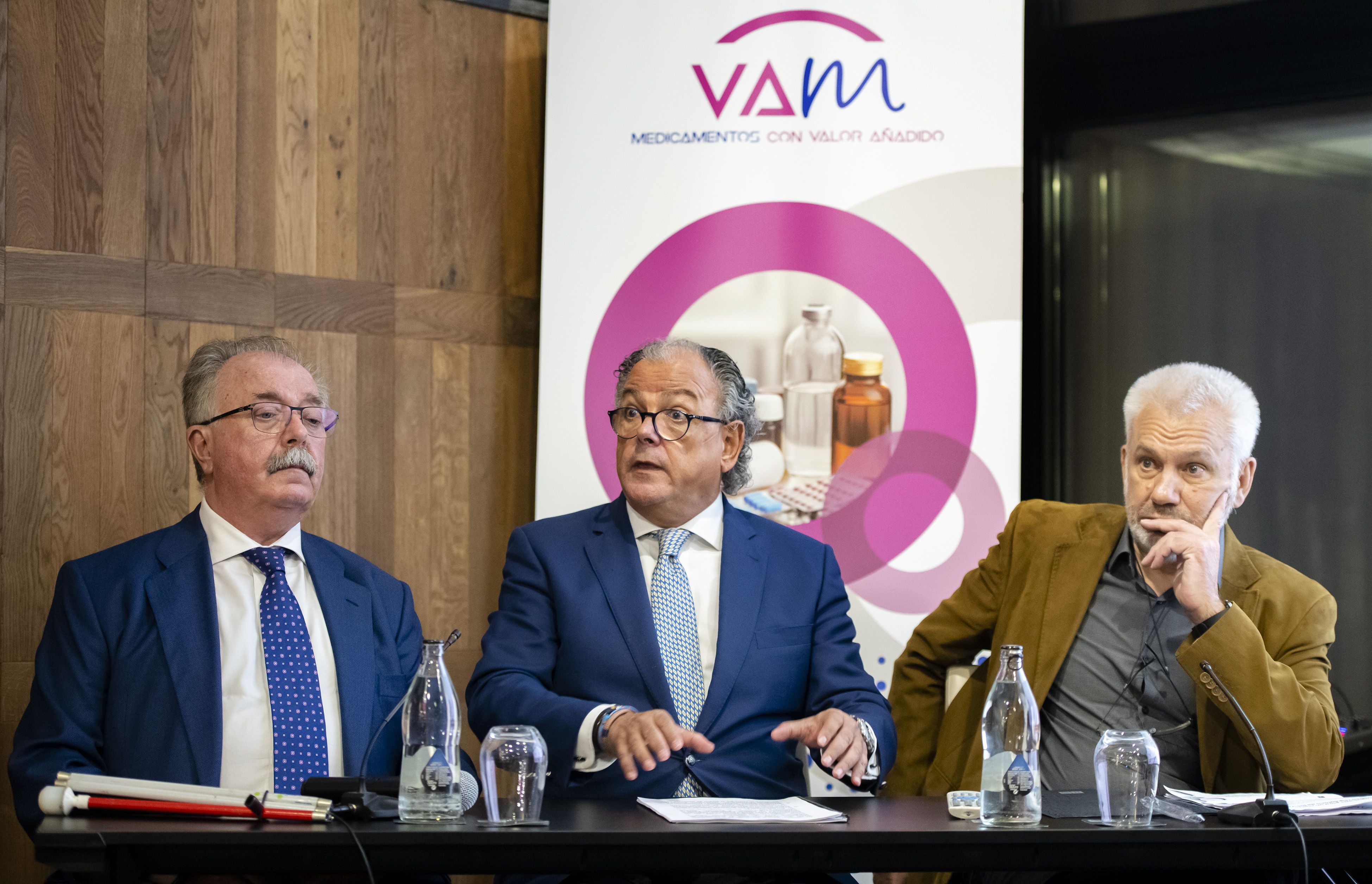 Carlos Lens, Ángel Luis Rodríguez de la Cuerda y Emilio Vargas