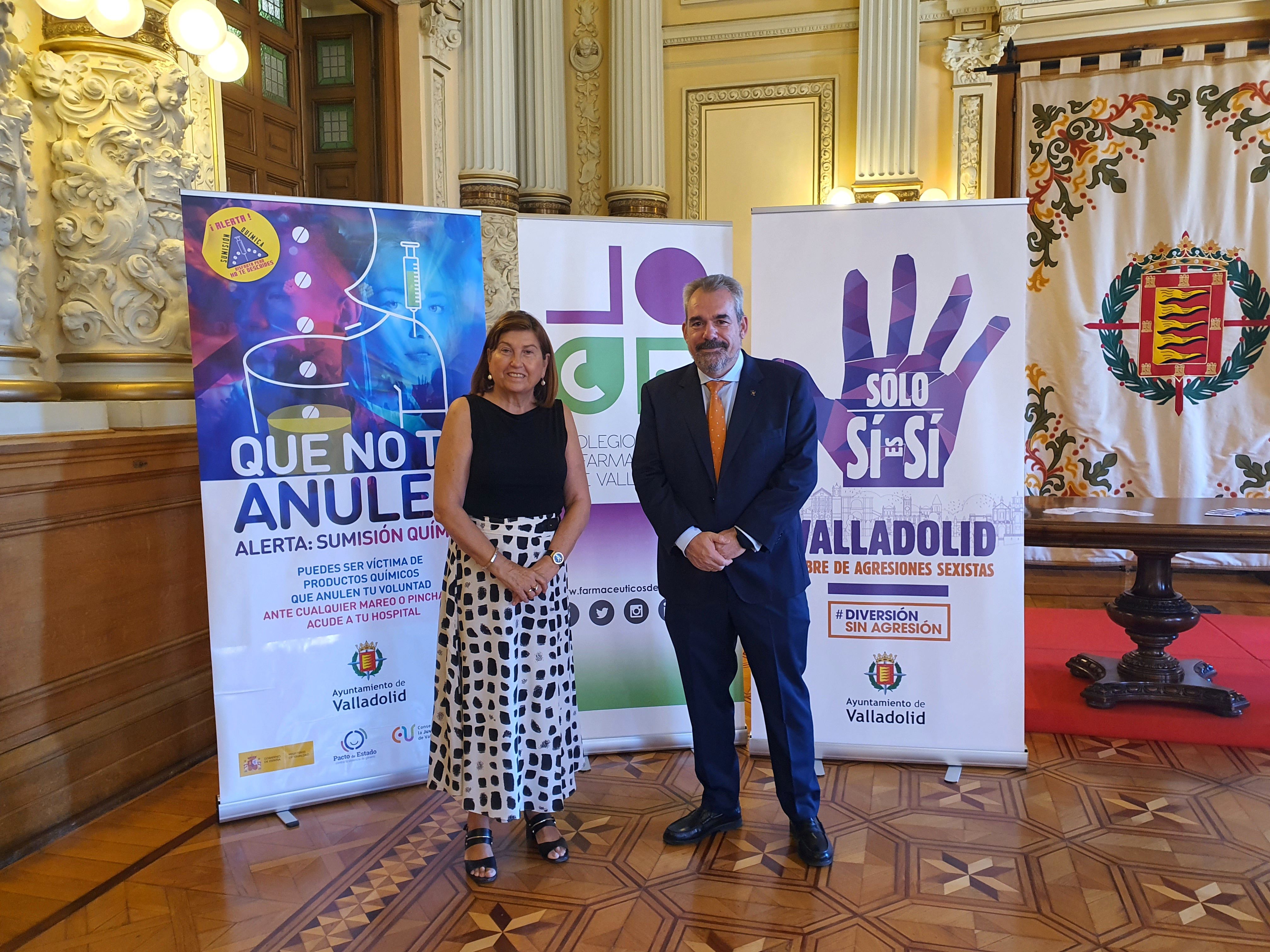 María Victoria Soto y Alejandro García Nogueiras