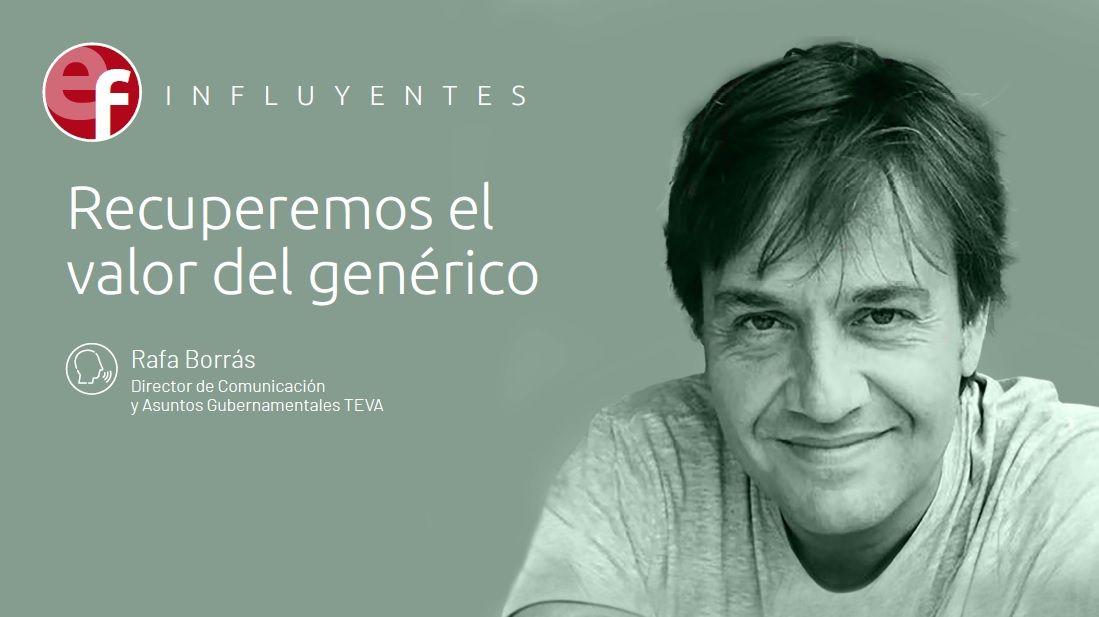 Rafa Borrás: Recuperemos el valor del genérico