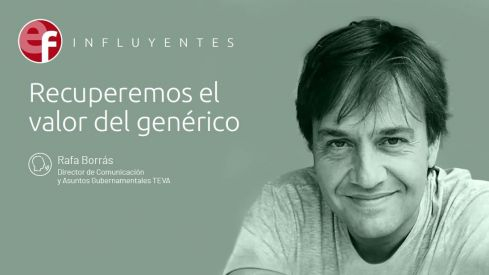 Rafa Borrás: Recuperemos el valor del genérico