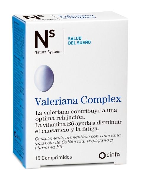 Ns Valeriana Complex, solución para el nerviosismo diurno y las alteraciones del sueño