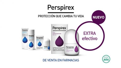 Nuevo Perspirex Plus, más duradero y suave con la piel