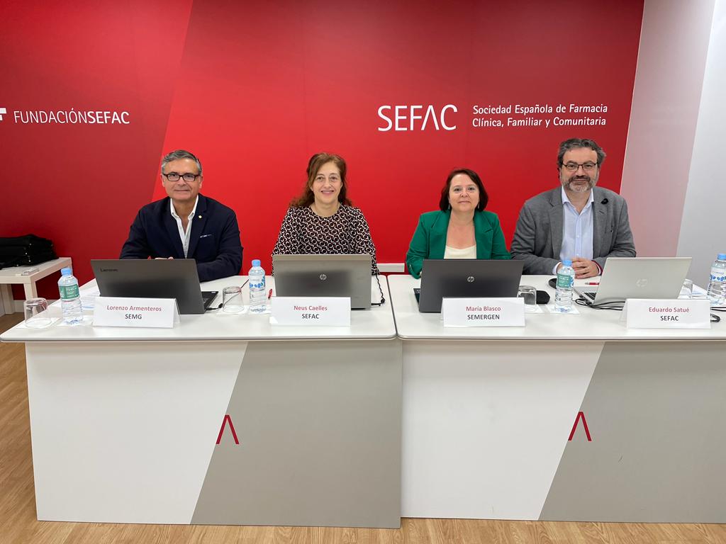 Lorenzo Armenteros, Neus Caelles, María Blasco y Eduardo Satué 