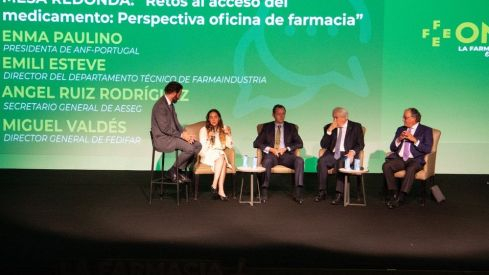 Luis de Palacio, Enma Paulino, Miguel Valdés, Emili Esteve y Ángel Ruiz Rodríguez de la Cuerda