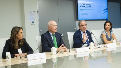 Ana López-Casero, Narciso Michavila, Jesús Aguilar y Raquel Martínez