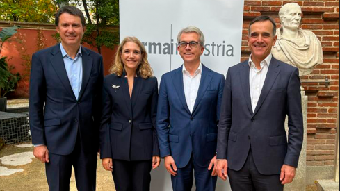 Juan López Belmonte, Ana Bosch, Jesús Ponce y Juan Yermo
