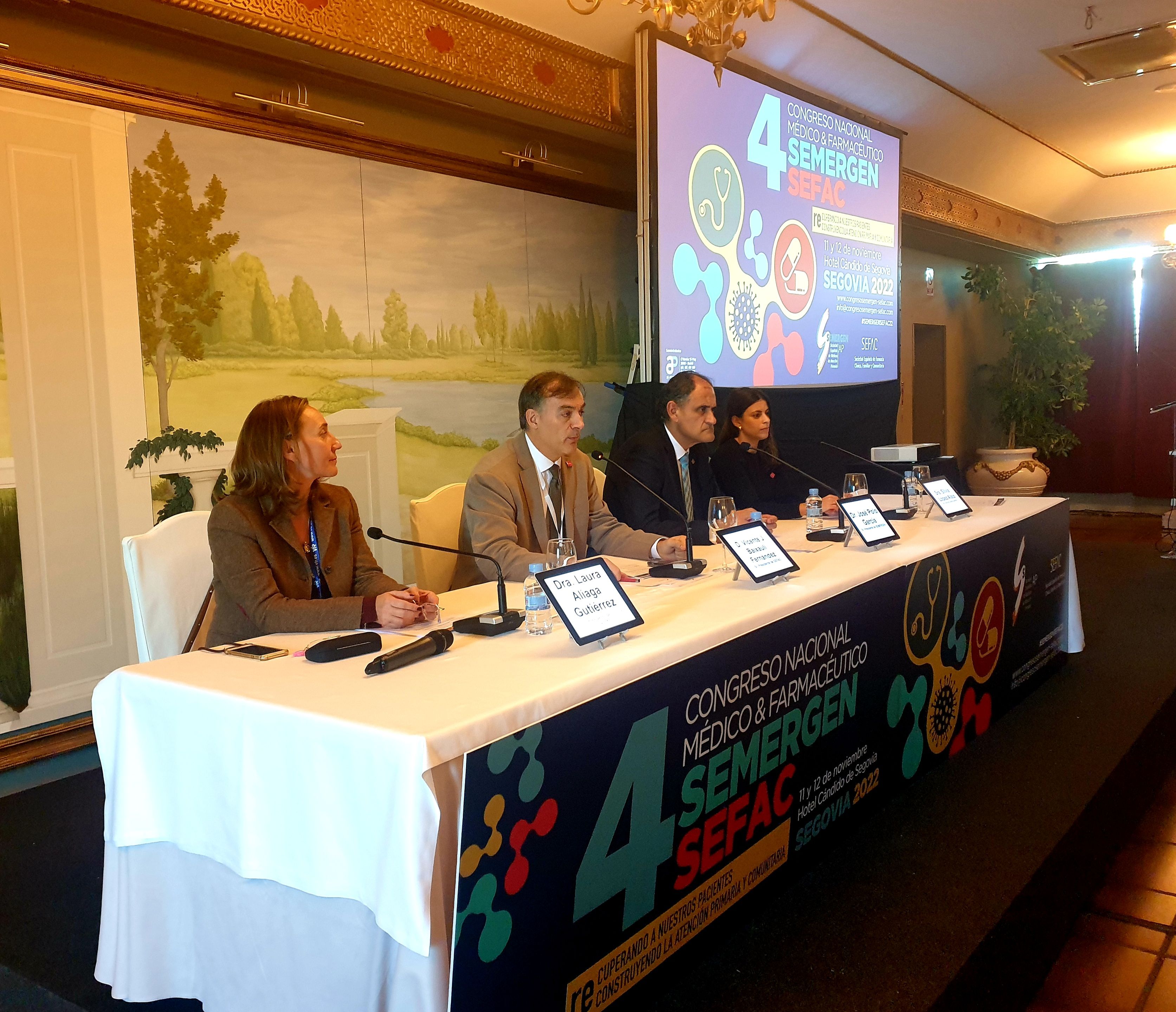Laura Aliaga, Vicente J. Baixauli, José Polo y Silvia López