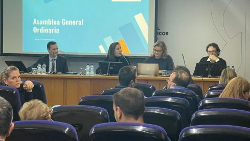 La directiva COFRM durante la Asamblea General