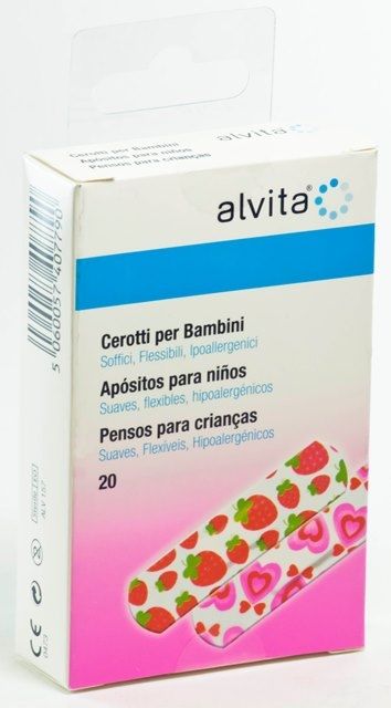Apósitos infantiles Alvita para niños y niñas