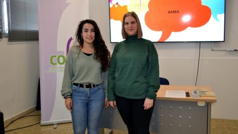 Sara Aliseda y Araceli Ruiz